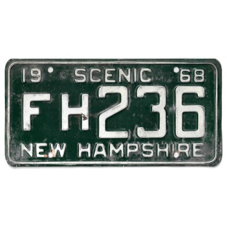 1968 NEW HAMPSHIRE