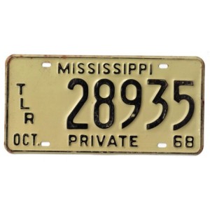 1968 MISSISSIPPI