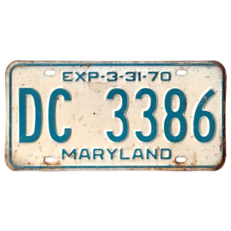 1970 MARYLAND
