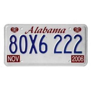 2006 Alabama 80X6222