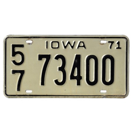 1971 IOWA 57 73400