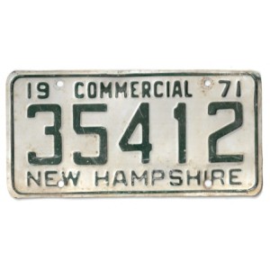 1971 NEW HAMPSHIRE 35412
