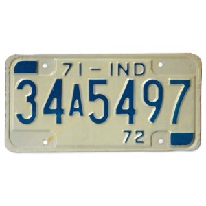 1971 INDIANA 34A5497