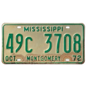 1972 MISSISSIPPI 49C3708