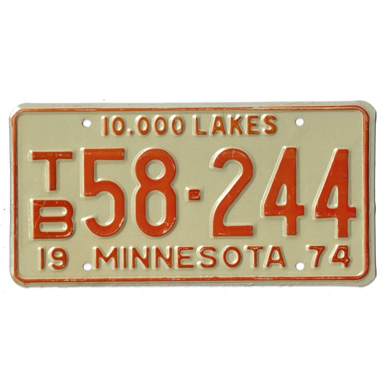 1974 MINNESOTA TB58244