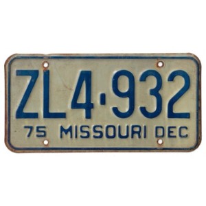 1975 MISSOURI ZL4932