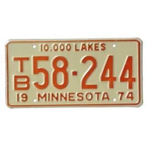 1974 MINNESOTA TB58244