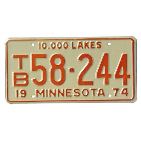 1974 MINNESOTA TB58244