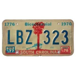 1976 SOUTH CAROLINA LBZ323