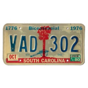 1976 SOUTH CAROLINA VAD302