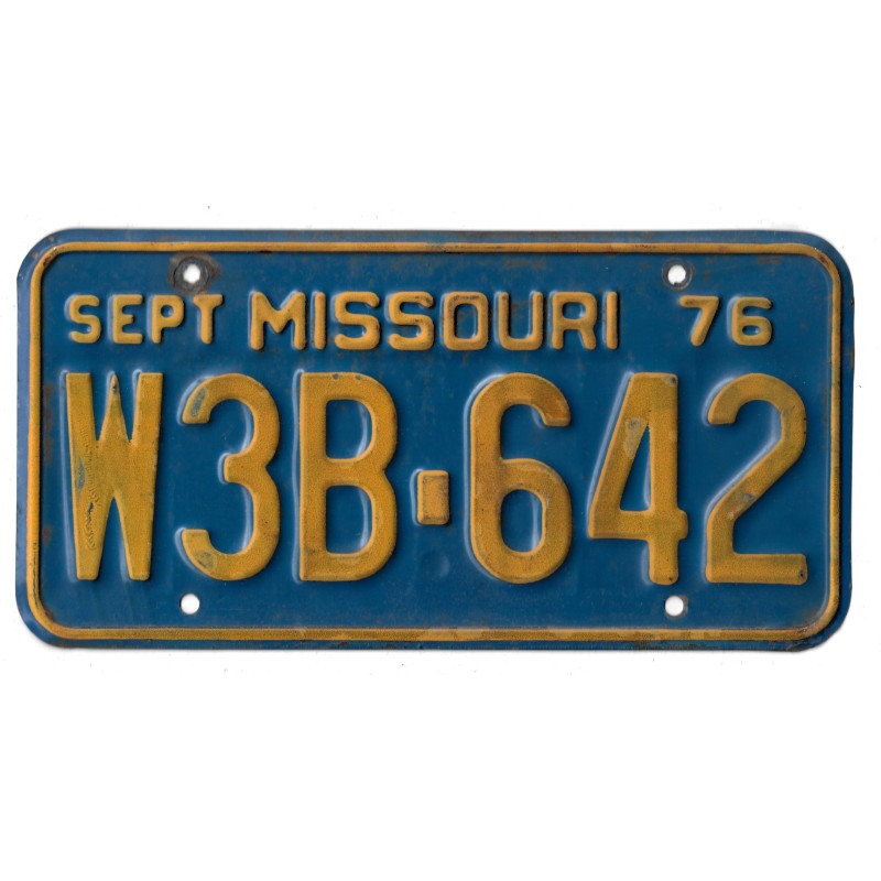 1976 MISSOURI W3B342