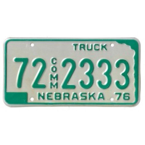 1976 NEBRASKA 722333 COMM