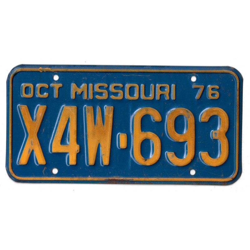 1976 MISSOURI X4W693