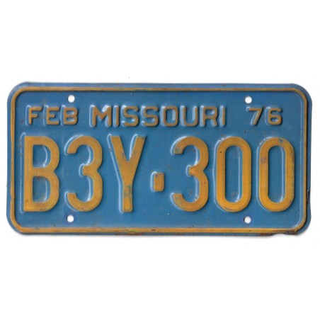 1976 MISSOURI B3Y300