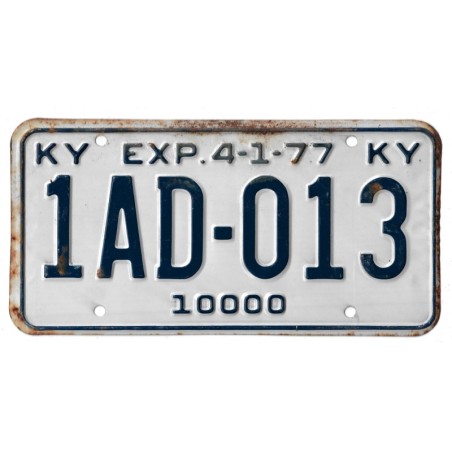 1977 KENTUCKY 1AD013 10000