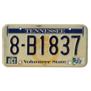 1977 TENNESSEE 8-B1837