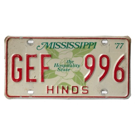 1977 MISSISSIPPI GEF 996