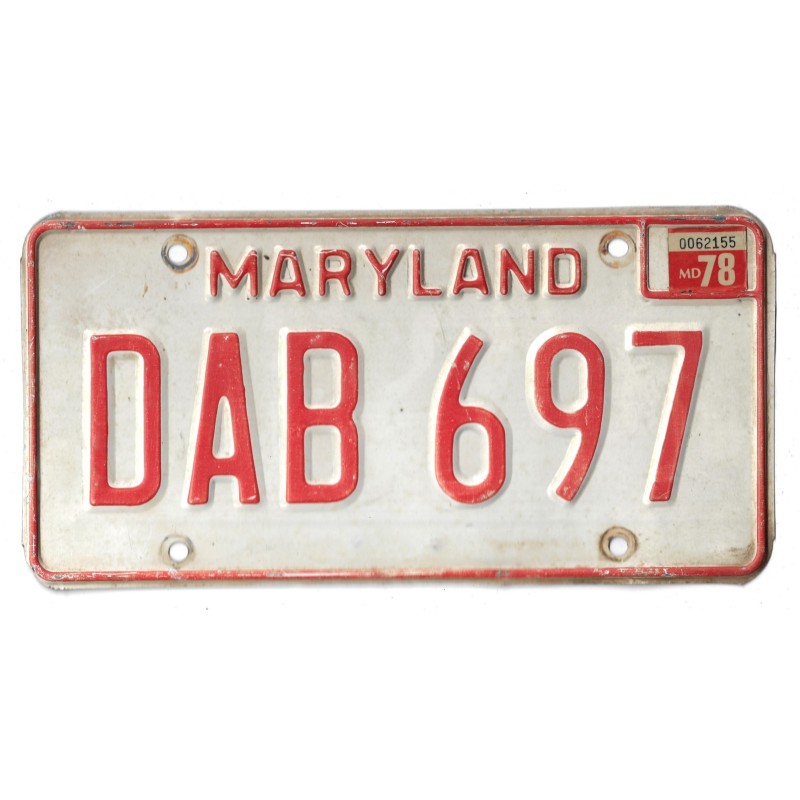 1978 MARYLAND DAB 697