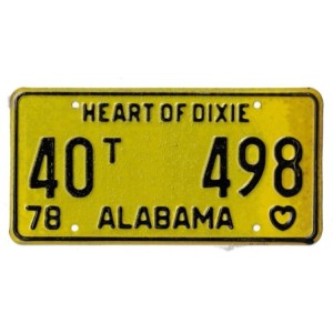 1978 ALABAMA 40T498