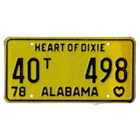 1978 ALABAMA 40T498