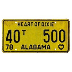 1978 ALABAMA 40T500