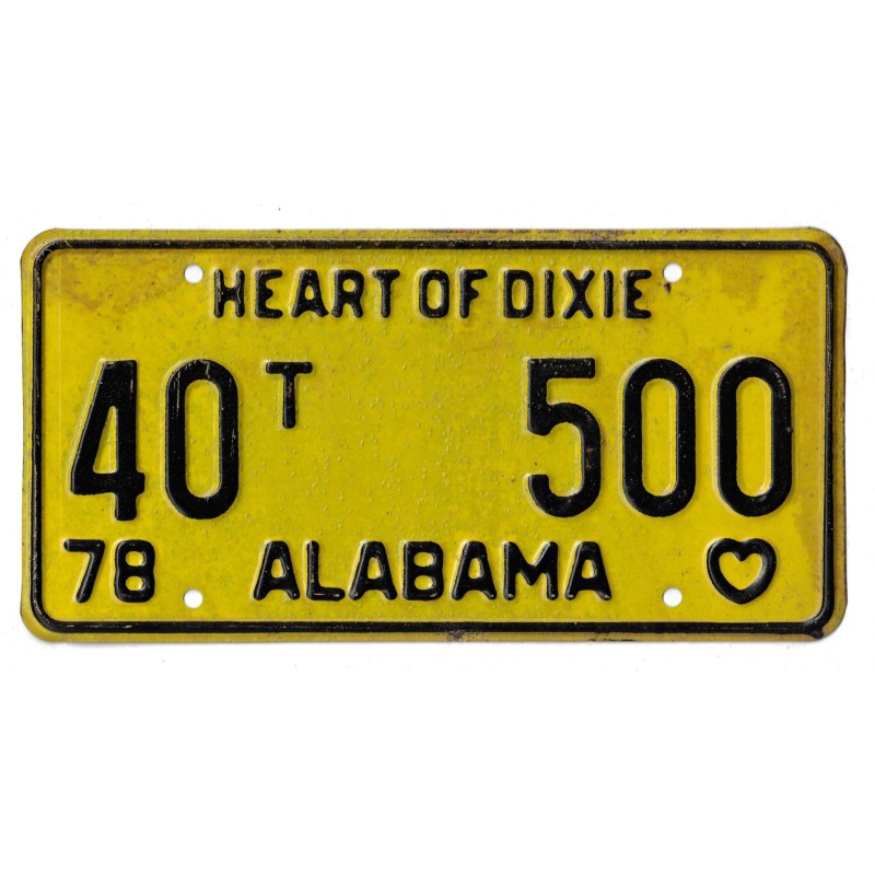 1978 ALABAMA 40T500