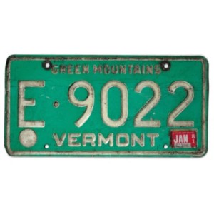 1981 VERMONT E9022