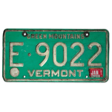 1981 VERMONT E9022