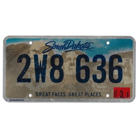 SOUTH DAKOTA 2W8 636
