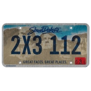 SOUTH DAKOTA 2X3 112