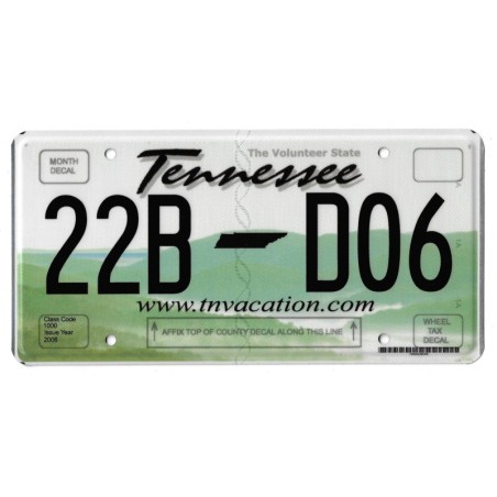 TENNESSEE 22B-D06