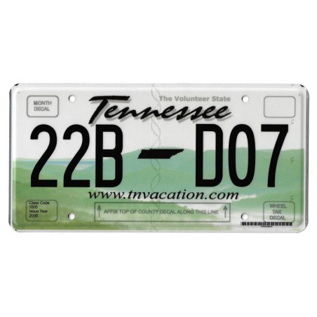 TENNESSEE 22B-D07