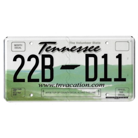 TENNESSEE 22B-D11