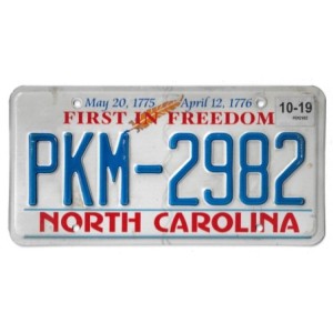 NORTH CAROLINA PKM 2982