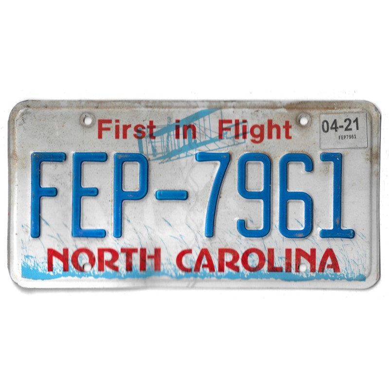 NORTH CAROLINA FEP 7961