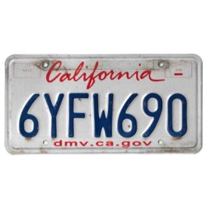 CALIFORNIA 6YFW690