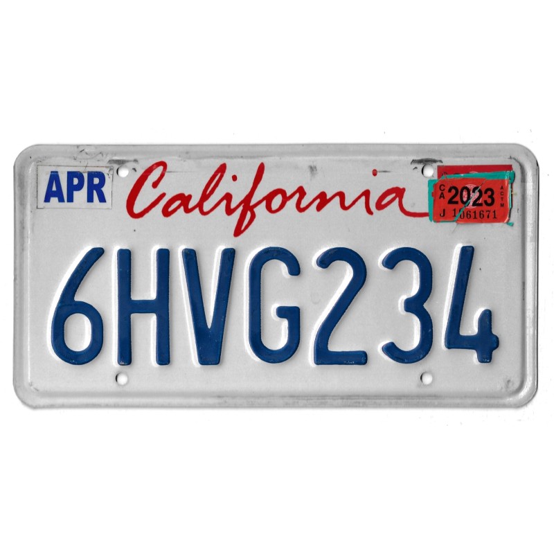 CALIFORNIA 6HVG234