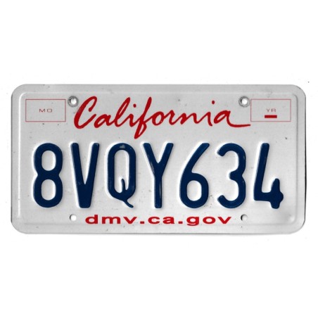 CALIFORNIA 8VQY634