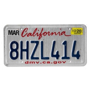 CALIFORNIA 8HZL414