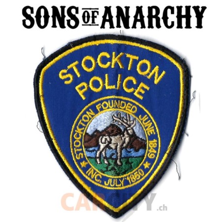 Sons of Anarchy Patch Stockton Police