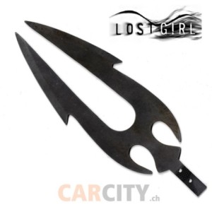 LOST GIRL Arena Fight with Troll Plastic Spear Head