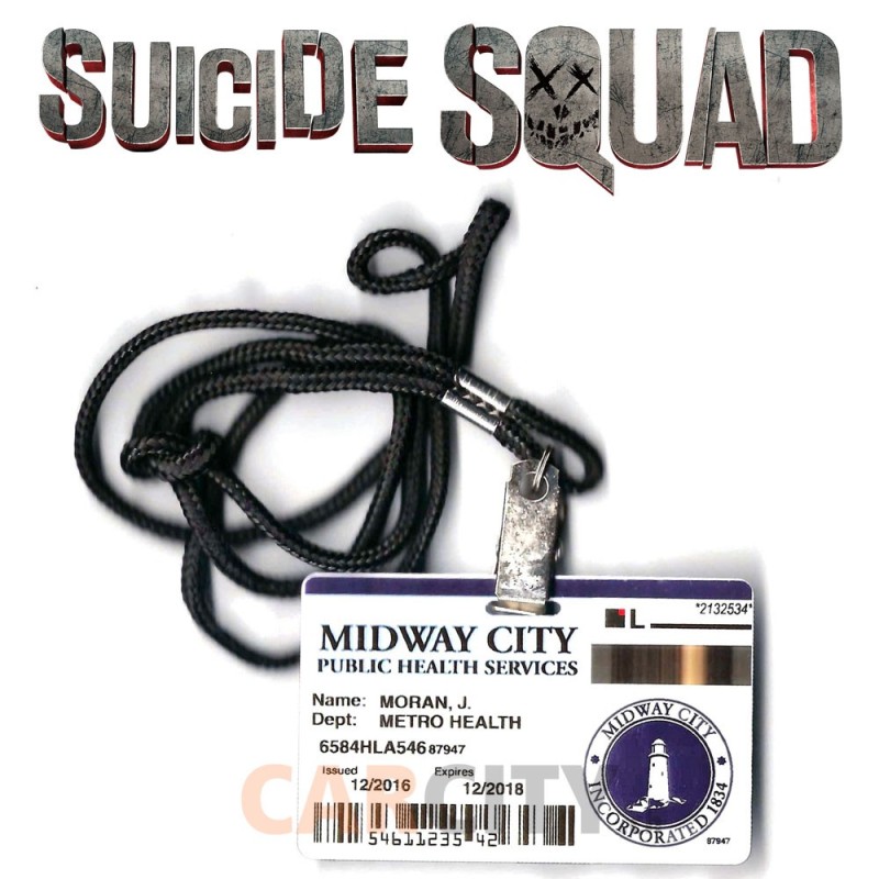 SUICIDE SQUAD Midway City ID TV Prop