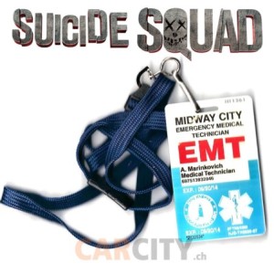 SUICIDE SQUAD Midway City EMT ID TV Prop