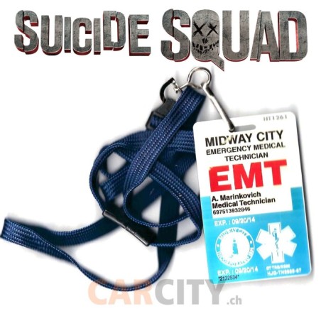 SUICIDE SQUAD Midway City EMT ID TV Prop