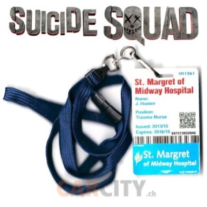 SUICIDE SQUAD Midway City Hospital ID TV Prop