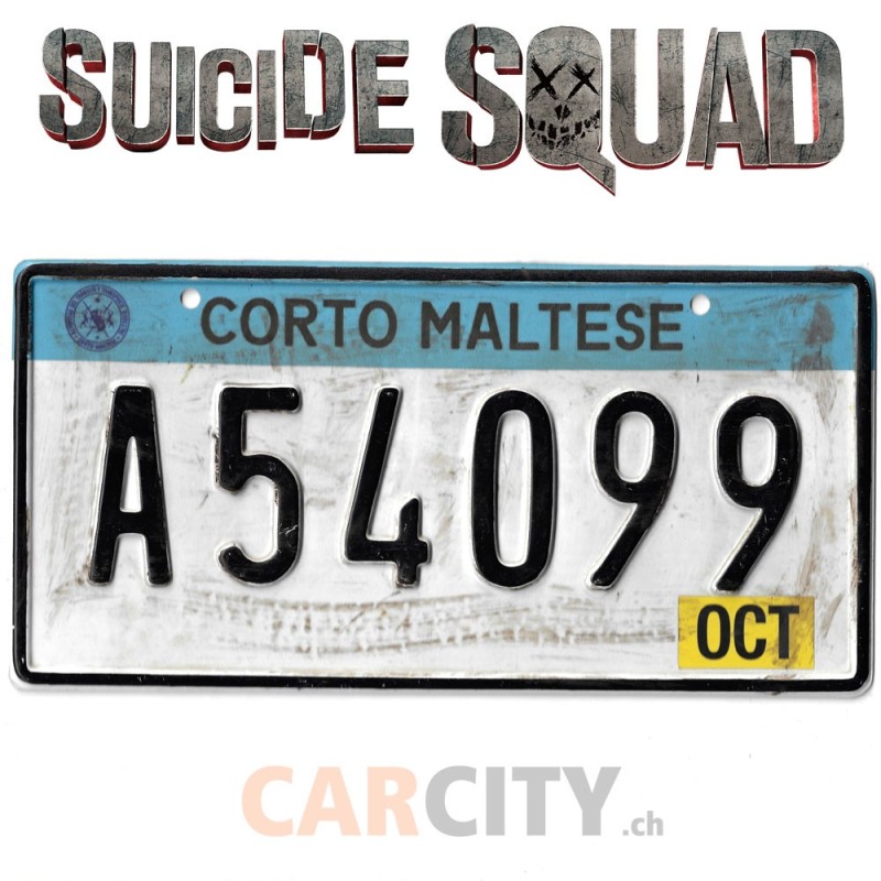 THE SUICIDE SQUAD Corto Maltese Screen Used License Original Buick