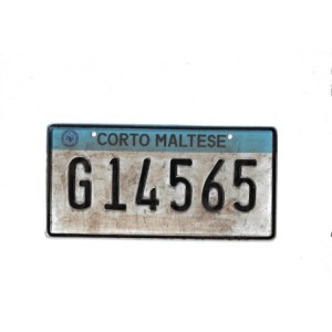 THE SUICIDE SQUAD Corto Maltese Screen Used License Original Toyota Gold