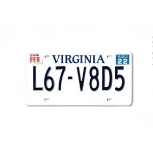 THE MAN FROM TORONTO McLaren's Hero License Plate Original Prop