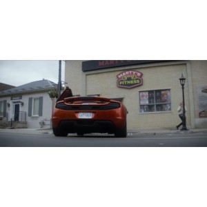 THE MAN FROM TORONTO McLaren's Hero License Plate Original Prop