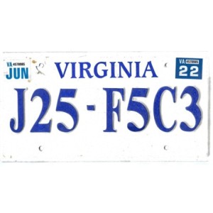 THE MAN FROM TORONTO Marty's Van License Plate Original
